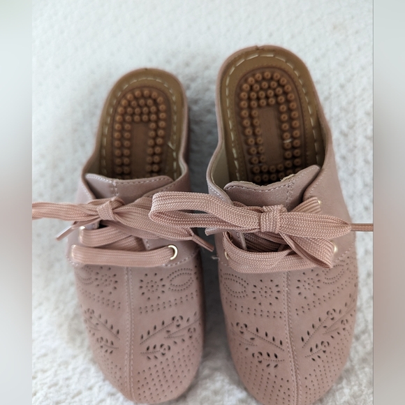 Ecetana Mules for Women Slip on Clogs Shoes with Arch Support Casual Summer - Picture 4 of 13